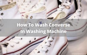 converse washing machine instructions.